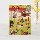 CircueSoulie Karte (Gelbe Blume)