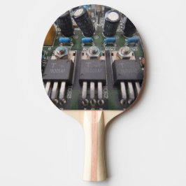 Circuit2 Ping Pong Paddle, Red Rubber Back Tischtennis Schläger
