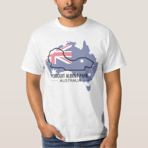 Circuit Albert Park T-Shirt für Formel-1-Fans