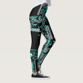 Circuit Aqua 2 überall in Leggings (Rechts)