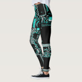 Circuit Aqua 2 überall in Leggings (Links)