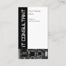 Circuit B & W 2 "IT Consultant" Visitenkarte