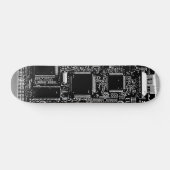 Circuit B&W 2 Skateboard (Horizontal)