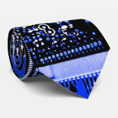 Circuit Blue 2 Krawatte (Gerollt)