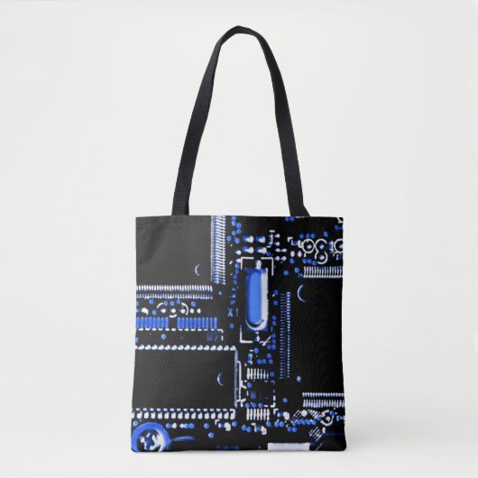 Circuit Blue 2 über den Totbeutel Tasche (Vorderseite)
