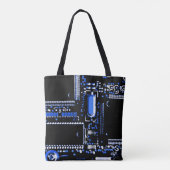 Circuit Blue 2 über den Totbeutel Tasche (Rückseite)