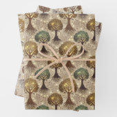 Circuit Board and Trees Roots Geschenkpapier Set (Beispiel)