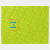 Circuit Board Kids Tech Dekoration NAME bunt Spaß Fleecedecke (Vorderseite (Horizontal))