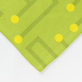 Circuit Board Kids Tech Dekoration NAME bunt Spaß Fleecedecke (Ecke)