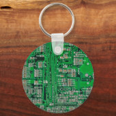Circuit Board Painting Schlüsselanhänger (Vorderseite)