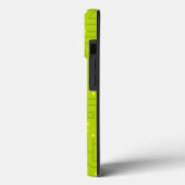 Circuit Board Tech INITIAL Green Gaming Spaß Case-Mate iPhone Hülle (Rückseite / Links)
