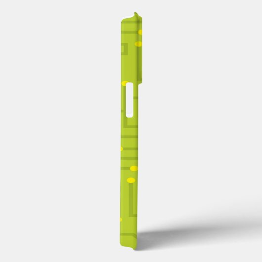 Circuit Board Tech INITIAL Green Gaming Spaß Case-Mate iPhone Hülle (Rückseite / Rechts)