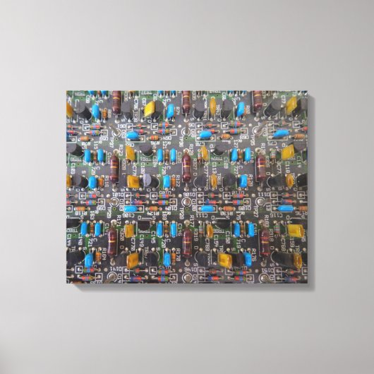 Circuit Canvas Print Leinwanddruck (Vorderseite)