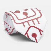 Circuit Chips Krawatte (Gerollt)