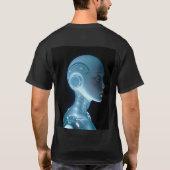 Circuit Dreams: A Cyberpunk Vision T-Shirt (Rückseite)