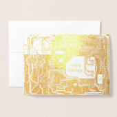 Circuit Gold Folienkarte (Vorderseite mit Umschlag)