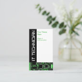 Circuit Green 2 "IT Technician" Visitenkarte (Stehend Vorderseite)