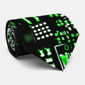 Circuit Green 2 Krawatte beidseitig (Gerollt)