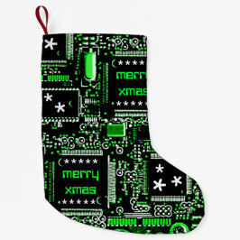 Circuit Green 2 "Merry Xmas" zweiseitig Kleiner Weihnachtsstrumpf
