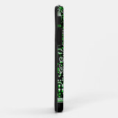 Circuit Green 2 monogramm iPhone Gehäuse Case-Mate iPhone Hülle (Hinten/Rechts)