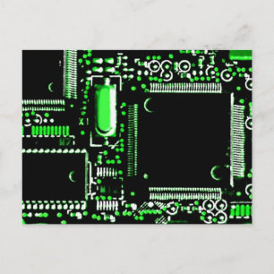 Circuit Green 2 Postkarte