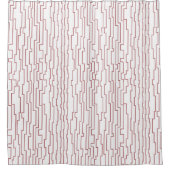 Circuit Lines Duschvorhang (Vorderseite)