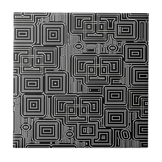 Circuit Maze Fliese (Vorderseite)