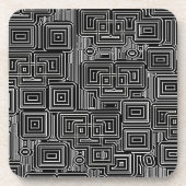 Circuit Maze Getränkeuntersetzer (Vorderseite)