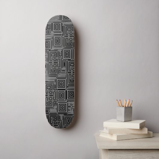 Circuit Maze Skateboard (Wandkunst)