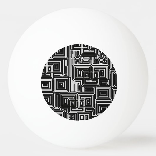 Circuit Maze Tischtennisball (Vorderseite)
