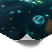 Circuit Otter Harbor Stream Poster (Ecke)