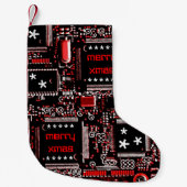 Circuit Red 2 "Merry Xmas" Strumpf Kleiner Weihnachtsstrumpf (Vorderseite)