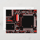 Circuit Red 2 Postkarte (Vorne/Hinten)