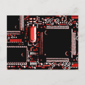 Circuit Red 2 Postkarte (Vorderseite)