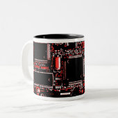 Circuit Red 2 Tasse (Vorderseite Links)