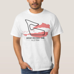 Circuit Redbull Ring Formel-1-T-Shirt T-Shirt