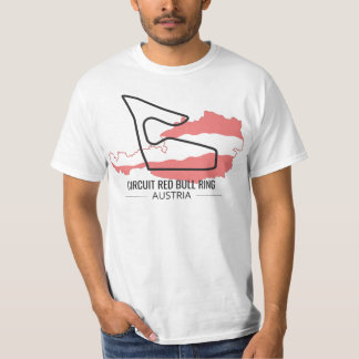Circuit Redbull Ring Formel-1-T-Shirt T-Shirt