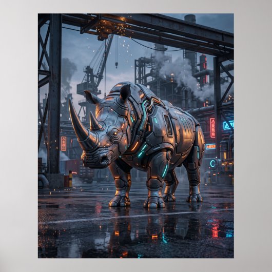 Circuit Rhino Eisen-Distrikt Poster (Vorne)