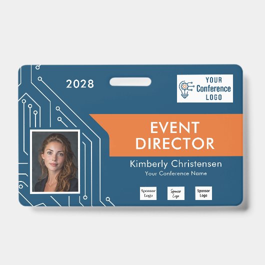 Circuit Technology Event Director Photo ID Badge Ausweis (Vorderseite)