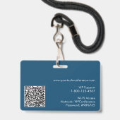 Circuit Technology Event Director Photo ID Badge Ausweis (Rückseite mit Lanyard)