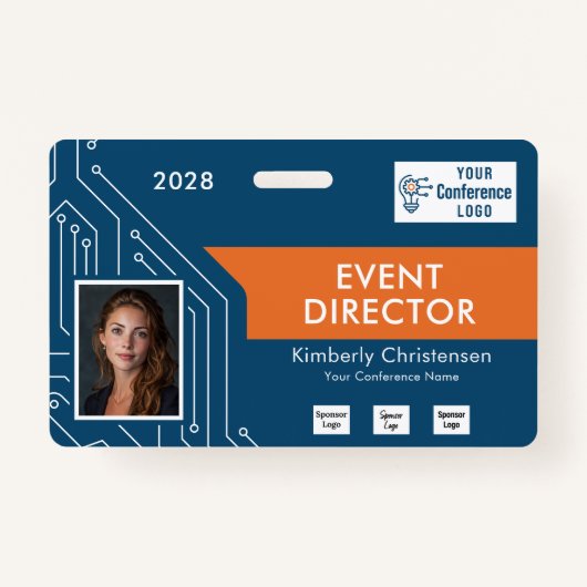 Circuit Technology Event Director Photo ID Badge Ausweis (Vorderseite)