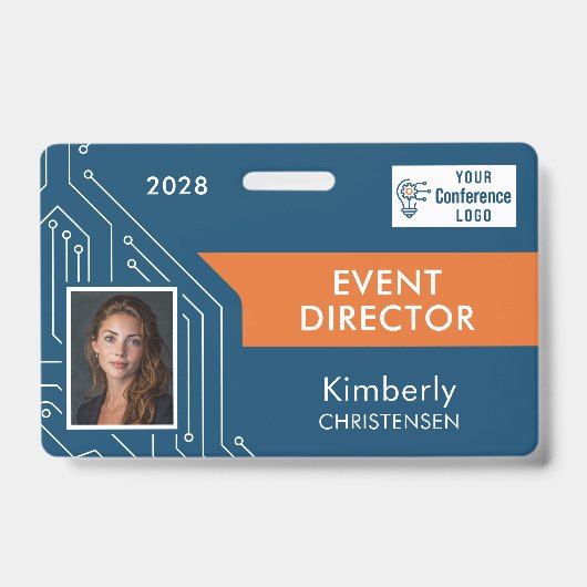 Circuit Technology Event Director Photo ID Badge Ausweis (Vorderseite)