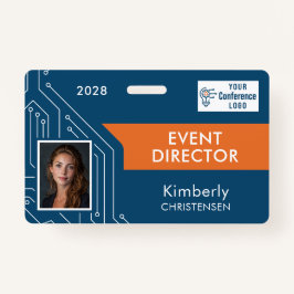 Circuit Technology Event Director Photo ID Badge Ausweis