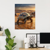 Circuit Tortoise Solar Dunes Poster (Heimbüro)