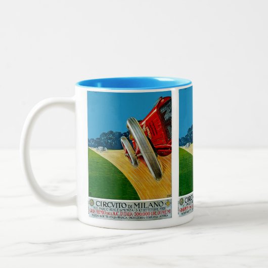 Circuito Di Mailand Zweifarbige Tasse (Links)