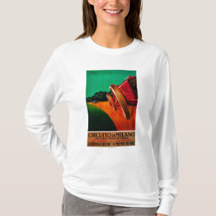 Circuito Di Milano Vintage Plakat Europa T-Shirt
