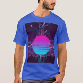 Circuits of the Sun Vaporwave T-Shirt (Vorderseite)