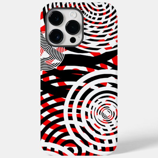 Circular Chaos Case-Mate iPhone Hülle (Rückseite)