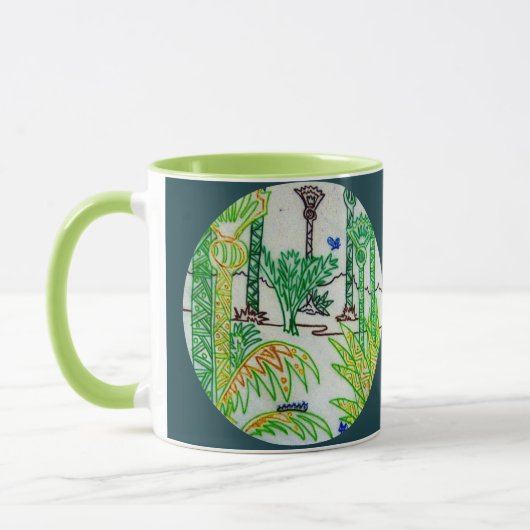CIrcular Design Palm Forest Tasse (Links)