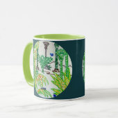 CIrcular Design Palm Forest Tasse (Vorderseite Links)
